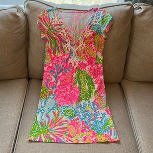 Lilly Pulitzer short sleeve t-shirt dress